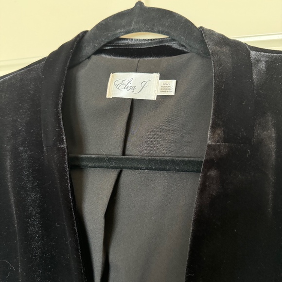 Eliza J Velvet Jacket / Blazer - Large - Picture 11 of 15